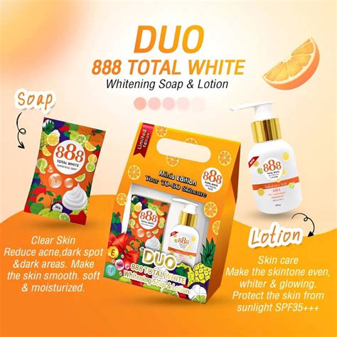 888 Whitening Lotion And Soap .